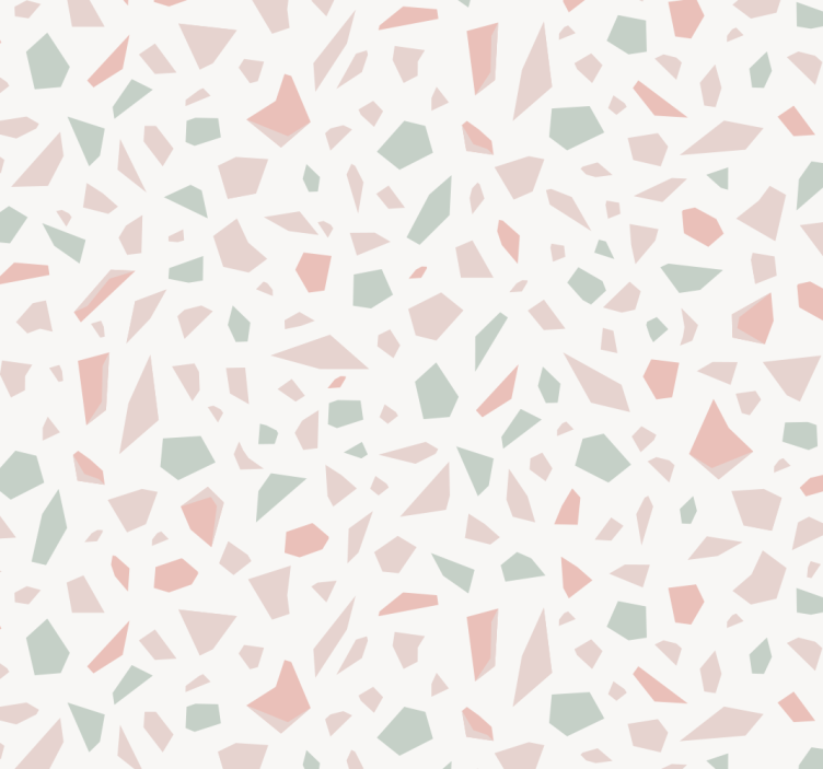 Terrazzo Inspiration wallpaper geometric - TenStickers