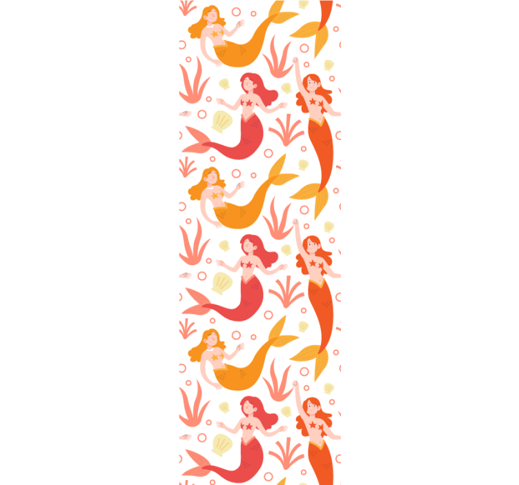 Mythical Sea Dancers butterflies wallpaper - TenStickers