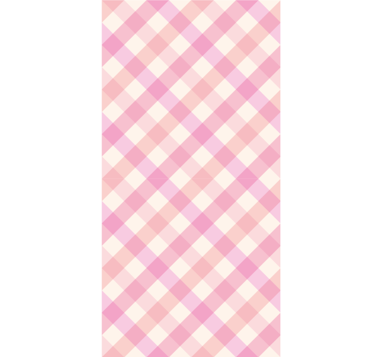Checkered Pastel wallpaper squares - TenStickers