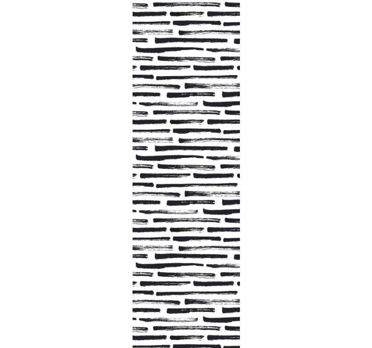 Abstract Stripe Pattern wallpaper horizontal stripes - TenStickers