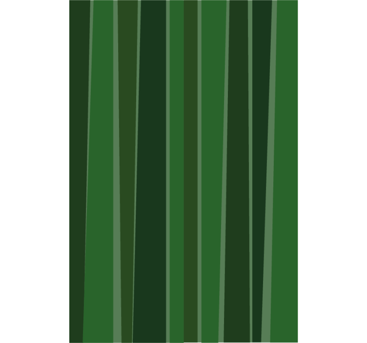 Green stripes pattern vertical wallpaper - TenStickers
