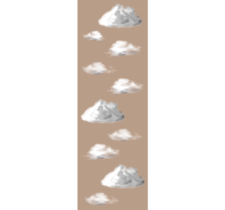 Cloudy Sky Pattern nature wallpaper - TenStickers