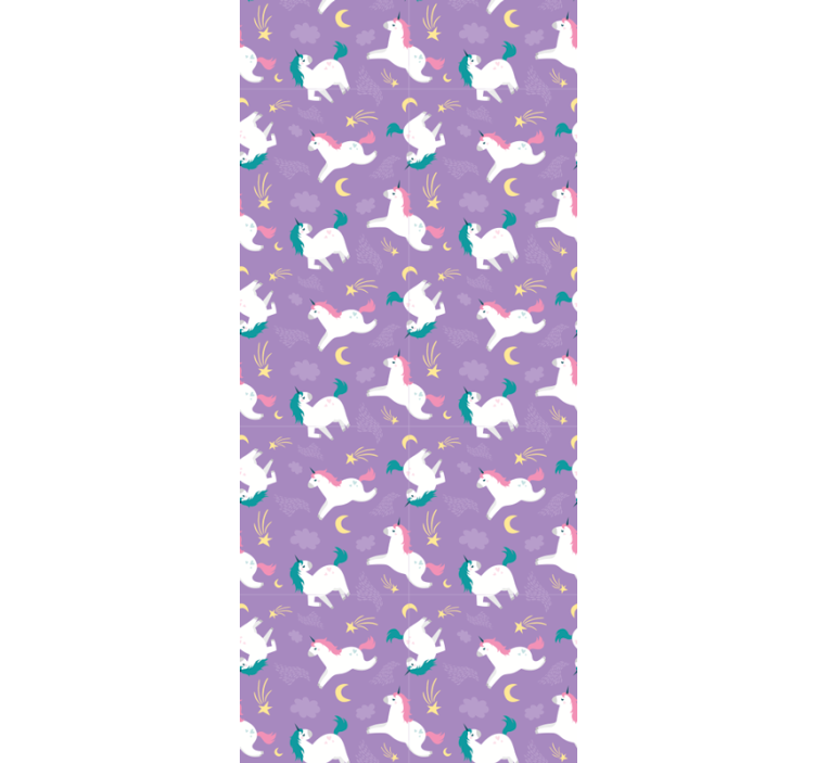 Mythical Creatures Pattern animals wallpaper - TenStickers