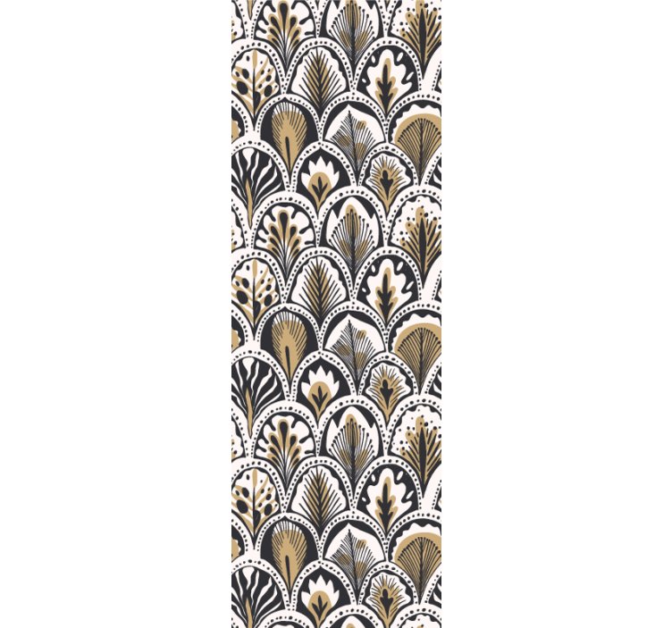 Decorative Gatsby ornamental wallpaper - TenStickers