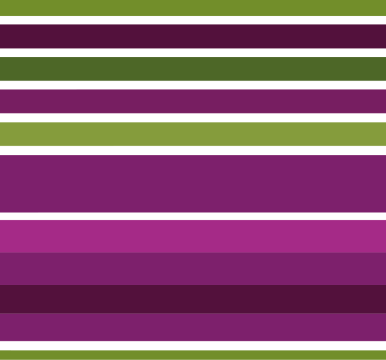 Stripe wallpaper Purple and green horizontal design - TenStickers