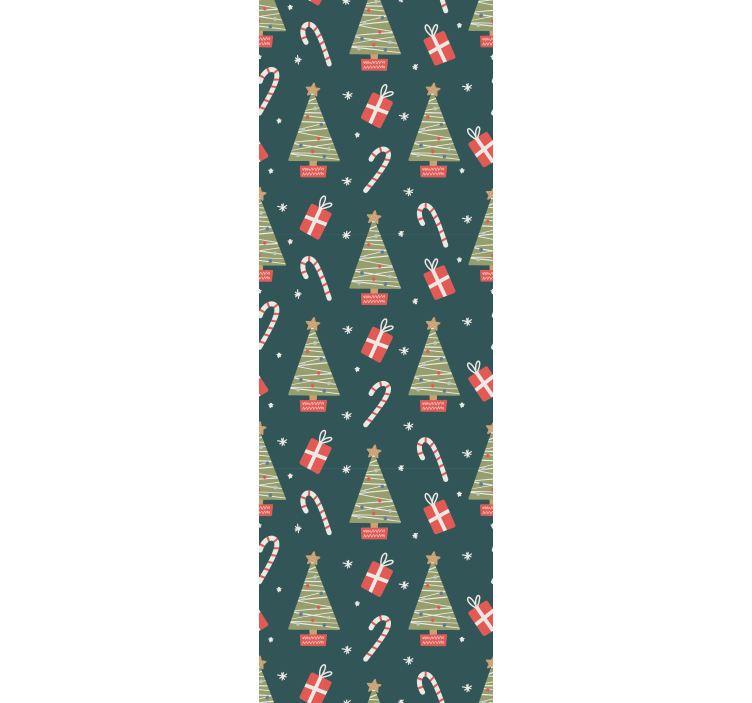 Festive Season Decor holiday christmas wallpaper - TenStickers