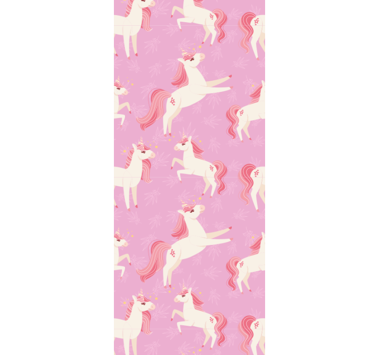 Dancing Unicorns animals wallpaper - TenStickers
