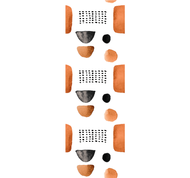 Modern Shape Patterns geometric wallpaper - TenStickers