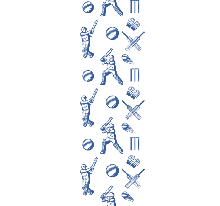 Cricket teenage bedroom wallpaper - TenStickers