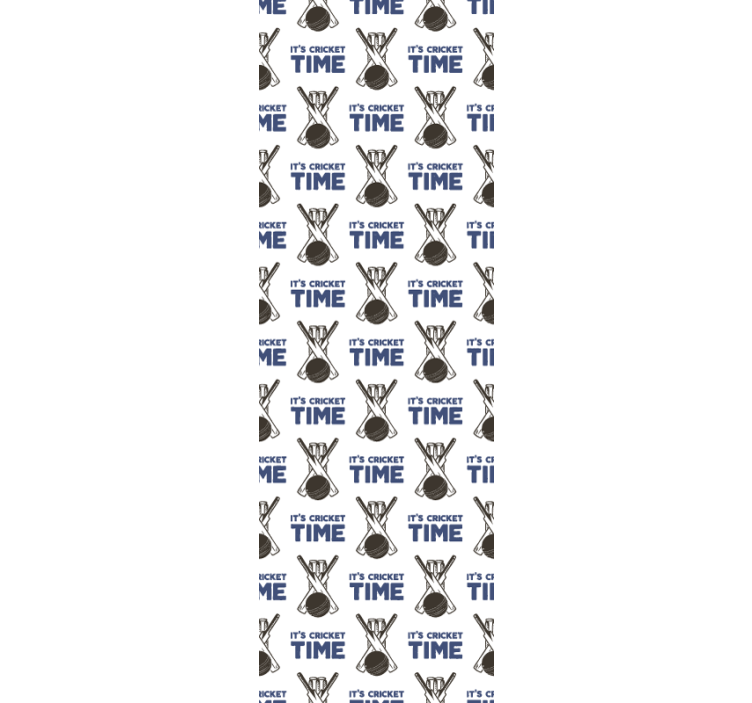 It's Cricket Time Wallpaper - TenStickers