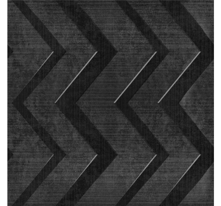 Black steel stripes  teenage bedroom wallpaper - TenStickers