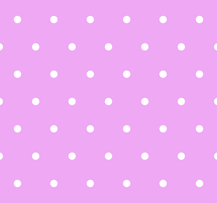 Dotted Interior polka dots wallpaper - TenStickers