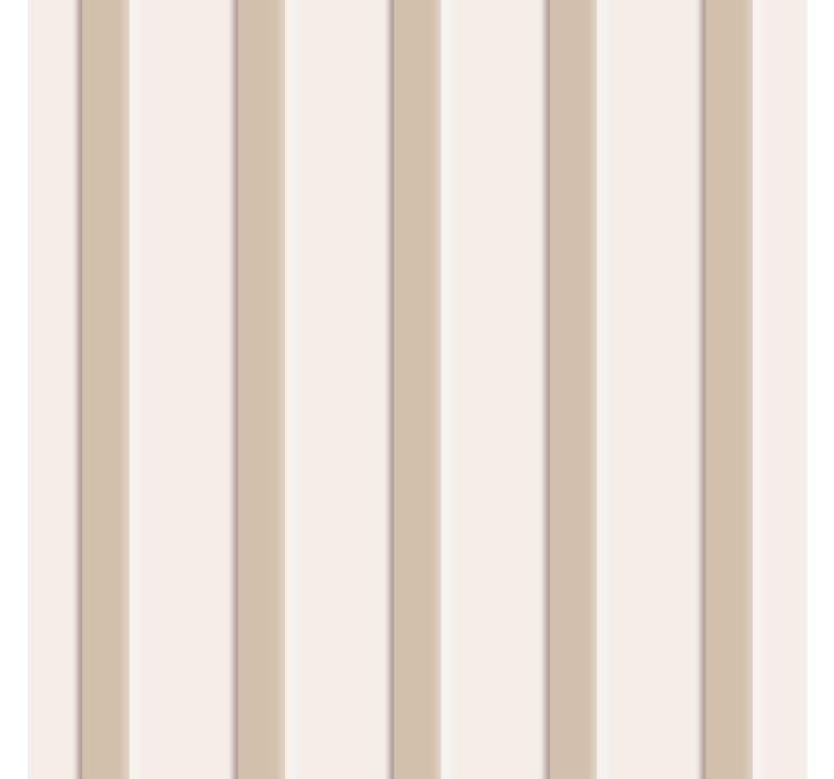Beige stripes hallway wallpaper - TenStickers