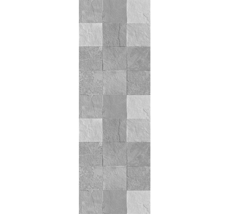 Textured Square Pattern concrete wallpaper - TenStickers