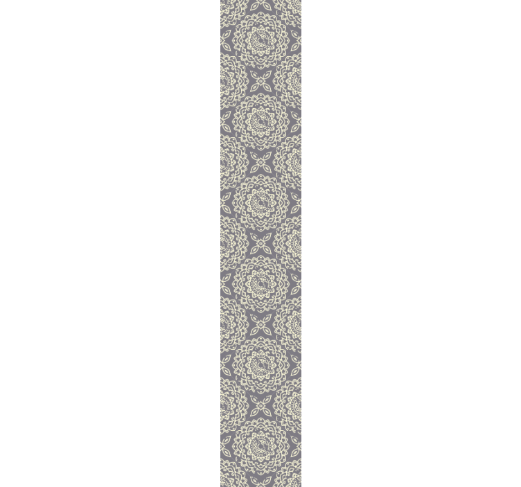 Ornamental Mandala floral wallpaper - TenStickers