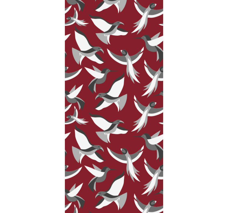 Flying Birds Design animals wallpaper - TenStickers
