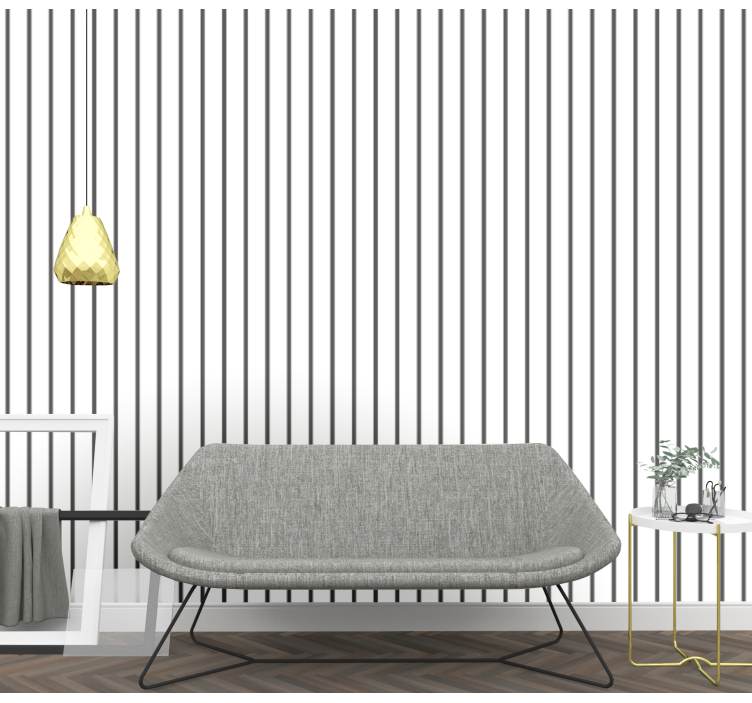 Wallpaper horizontal stripes horizontal lines - TenStickers