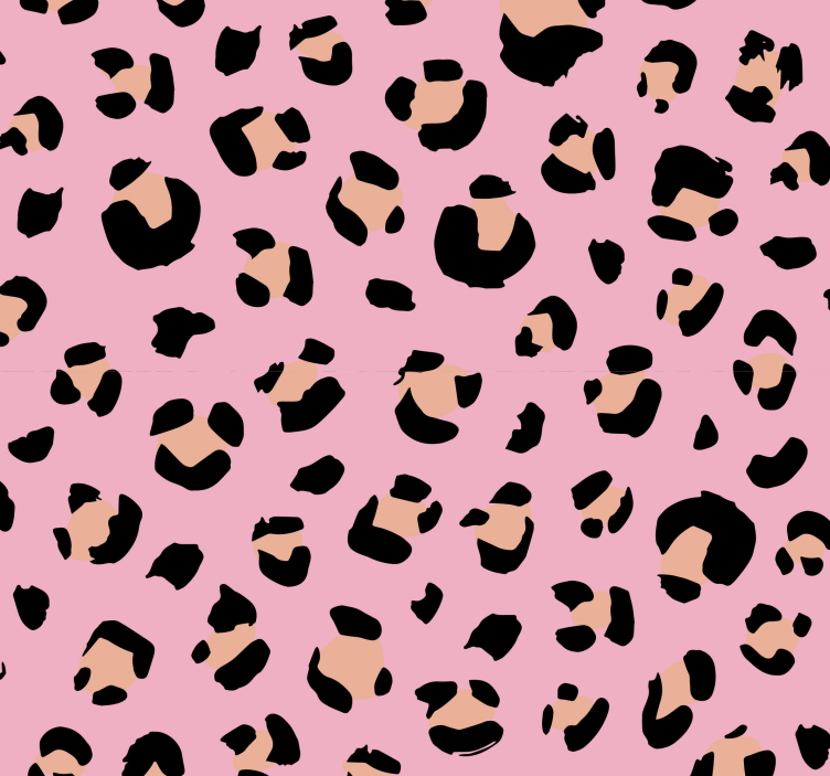Leopard print wallpaper leopard print simplicity - TenStickers