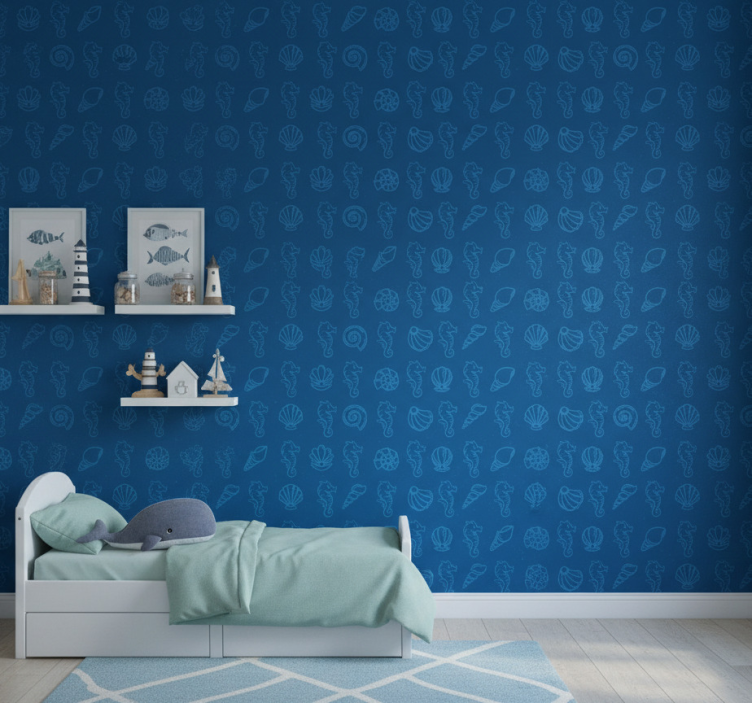 Animals wallpaper marine life designs - TenStickers