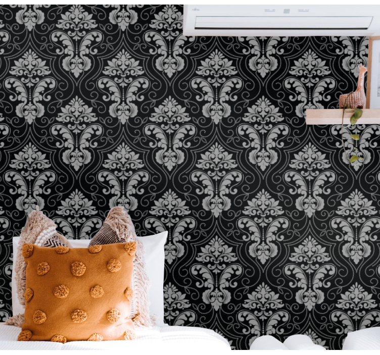 Baroque wallpaper elegant baroque design - TenStickers
