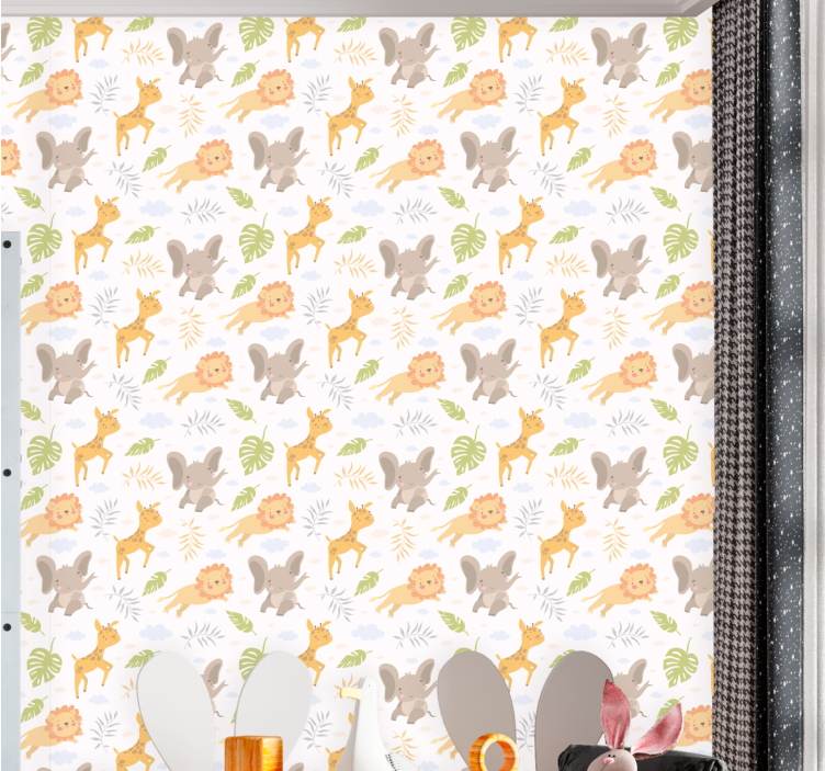 Charismatic Fauna animals wallpaper - TenStickers