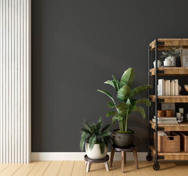 Cracked pepper living room wallpaper - TenStickers