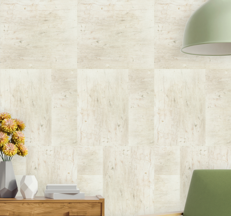 Elegant Natural Stone marble effect wallpaper - TenStickers