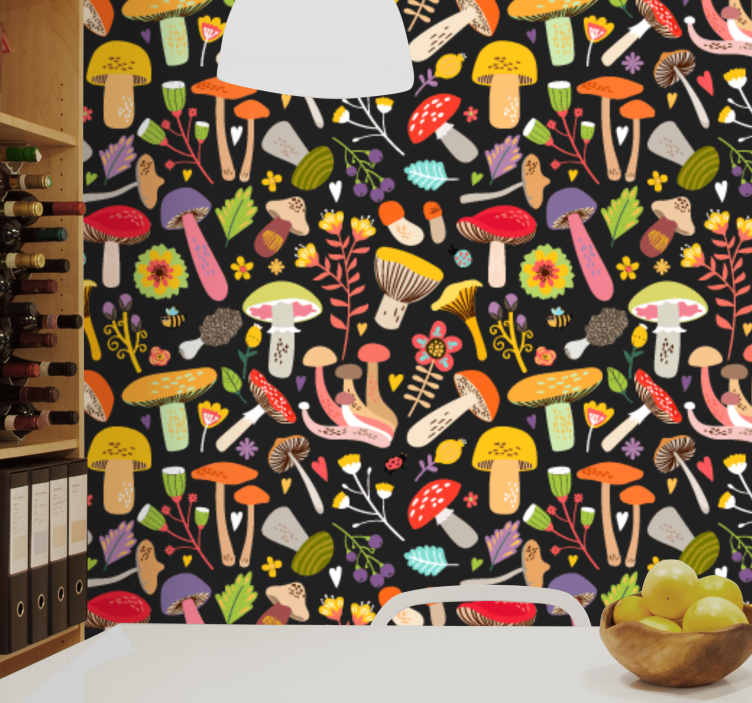 Enchanted Forest nature wallpaper - TenStickers