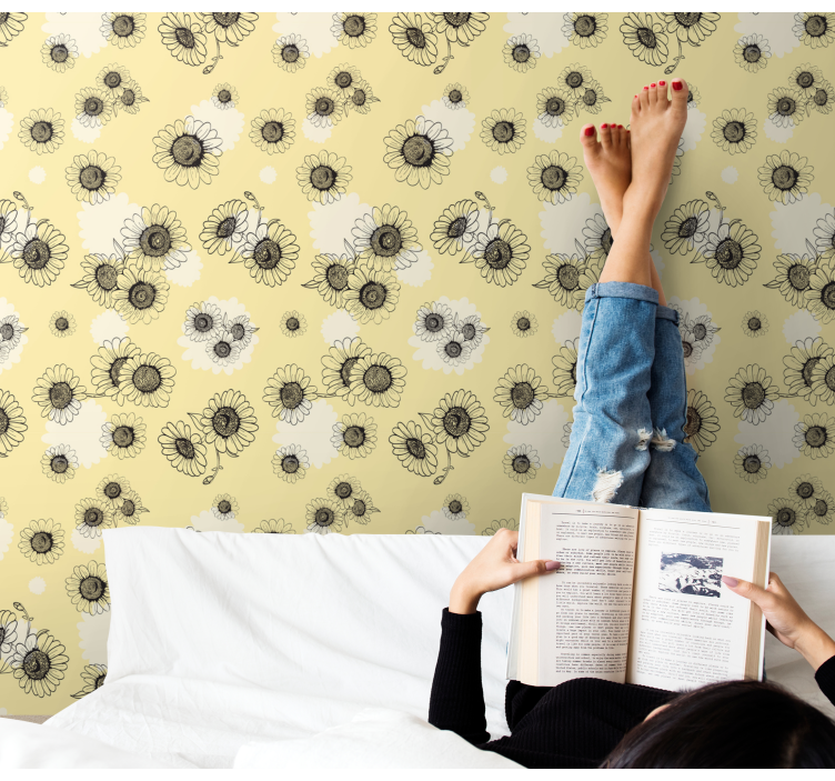 Floral Patterns flowers wallpaper - TenStickers