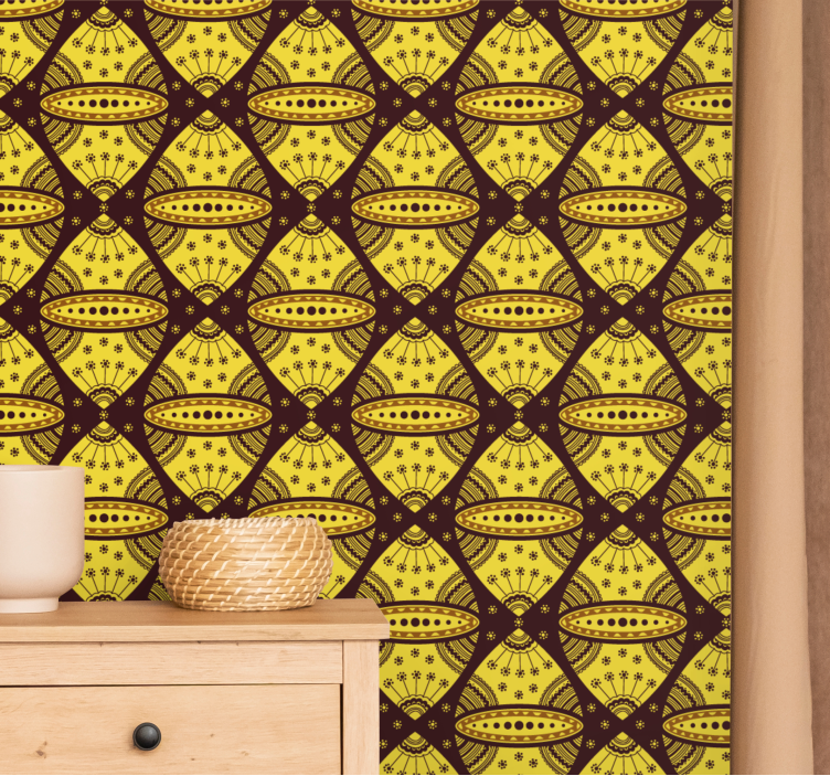 Floral wallpaper with elegant floral vibes - TenStickers