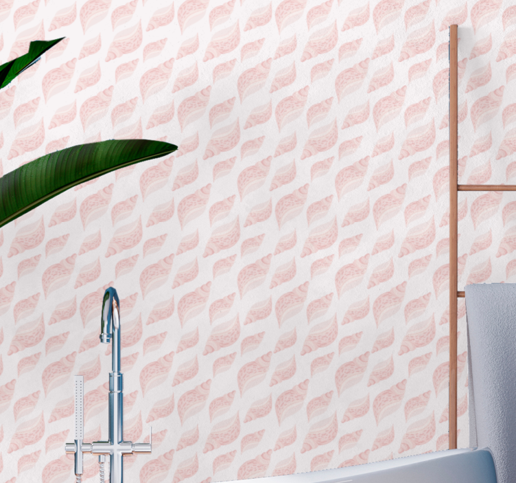 Geometric Fish Scale wallpaper squares - TenStickers