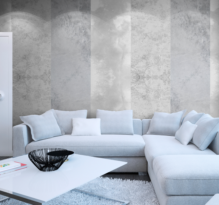 Gray shadows Textured Wallpaper - TenStickers