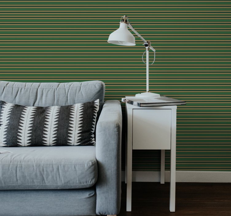 Linear Minimalism wallpaper striped - TenStickers