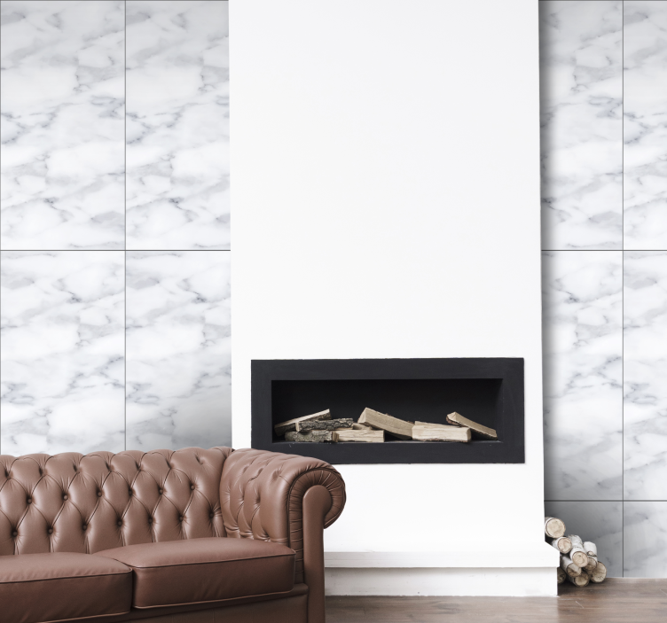 Marble effect wallpaper elegant marble - TenStickers