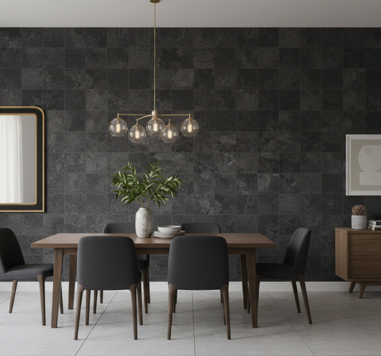 Marble effect wallpaper marbled surface - TenStickers