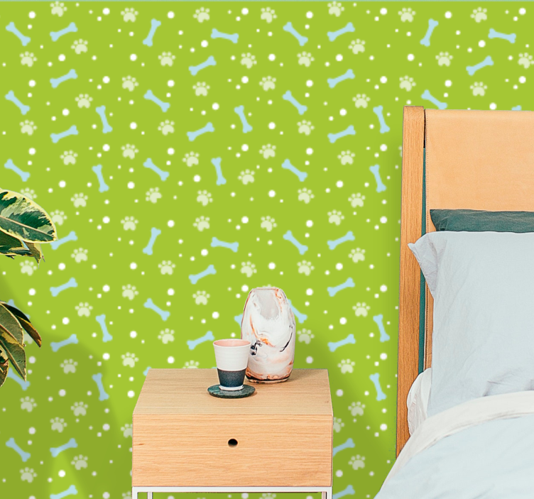 Nature wallpaper with nature-inspired design - TenStickers