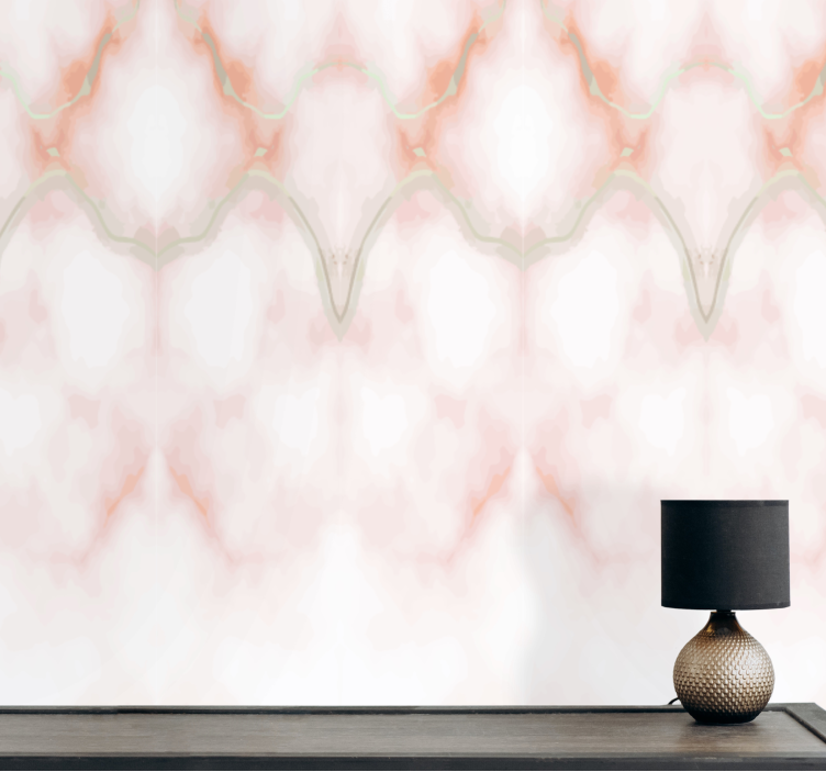 Organic abstract shapes abstract wallpaper - TenStickers