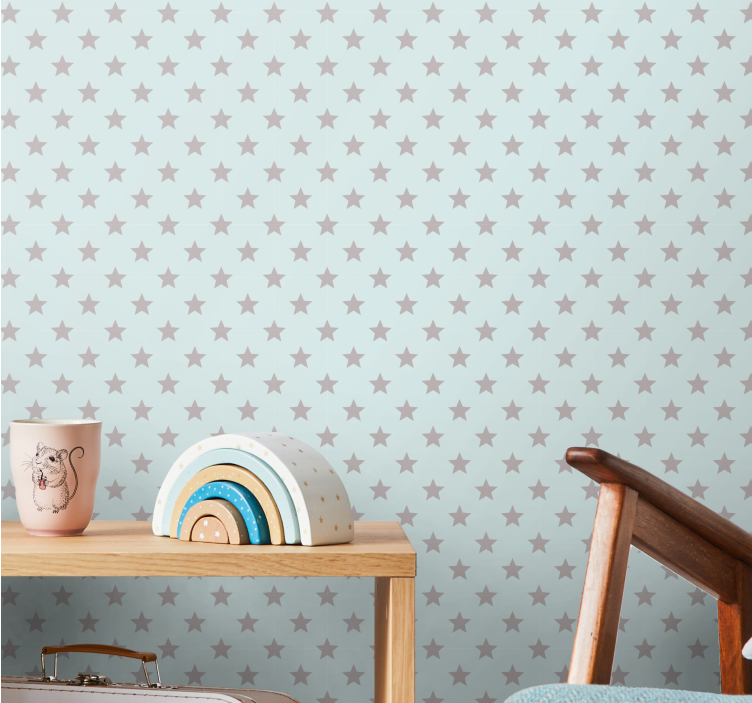 Star wallpaper star design - TenStickers