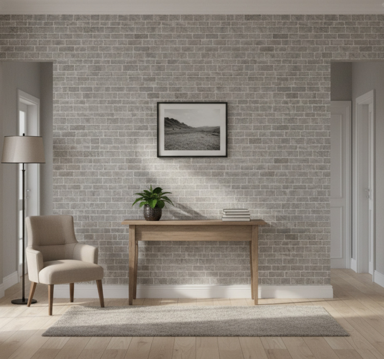 Stone pattern stone effect wallpaper - TenStickers