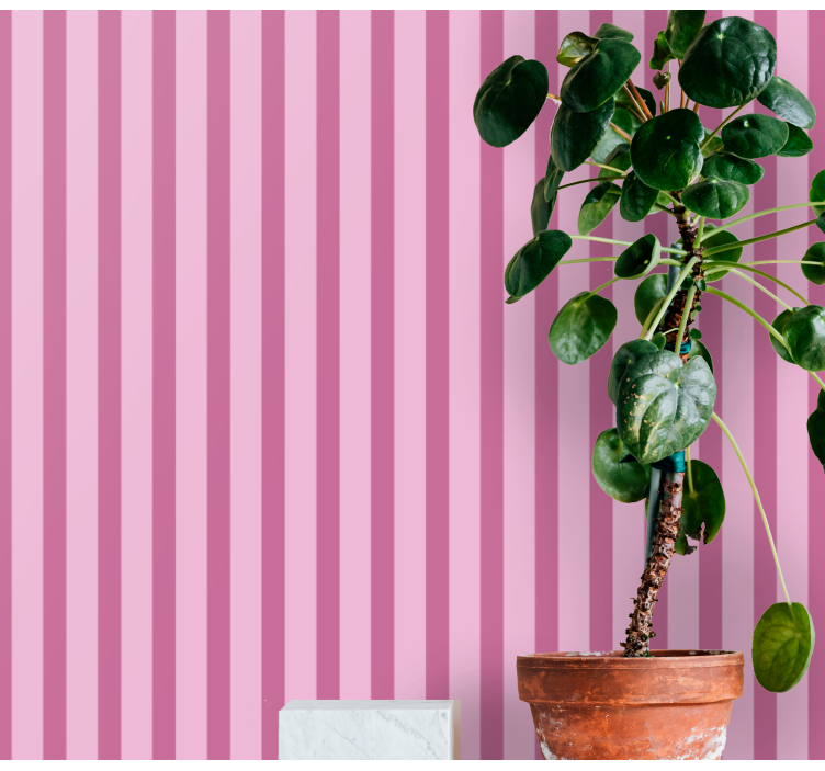 Striped Atmosphere wallpaper vertically striped - TenStickers