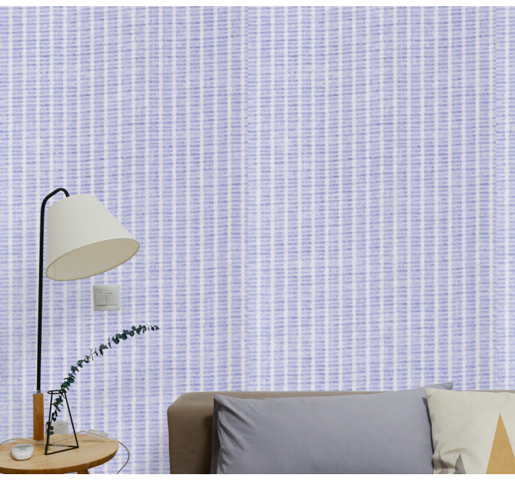 Wallpaper striped subtle striped pattern - TenStickers