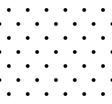 Simple black and white motif polka dots wallpaper - TenStickers