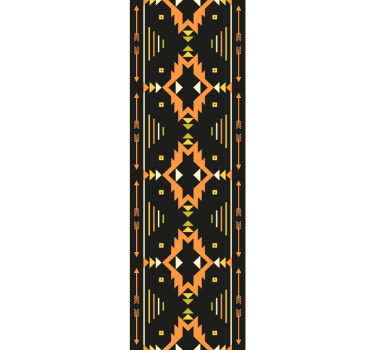 Symmetrical pattern design geometric wallpaper - TenStickers
