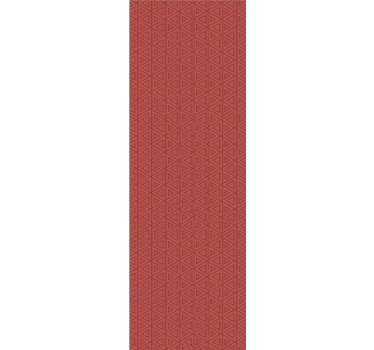 Stunning red pattern triangles wallpaper - TenStickers