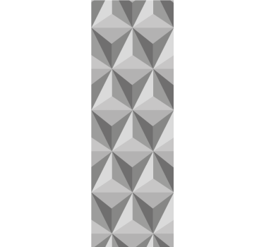 3D Pyramid Pattern geometric wallpaper - TenStickers
