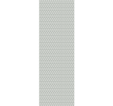 Sleek Wavy Pattern geometric wallpaper - TenStickers