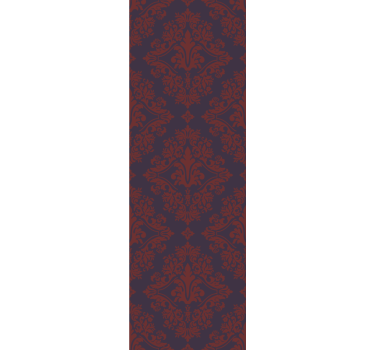 Deep purple Damask baroque wallpaper - TenStickers