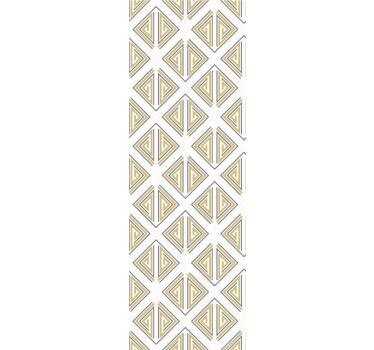 Stylized Triangular Patterns geometric wallpaper - TenStickers
