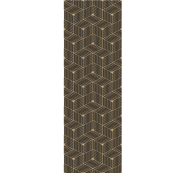 Layered Pattern Design geometric wallpaper - TenStickers