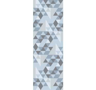 Geometric gradient triangles wallpaper - TenStickers